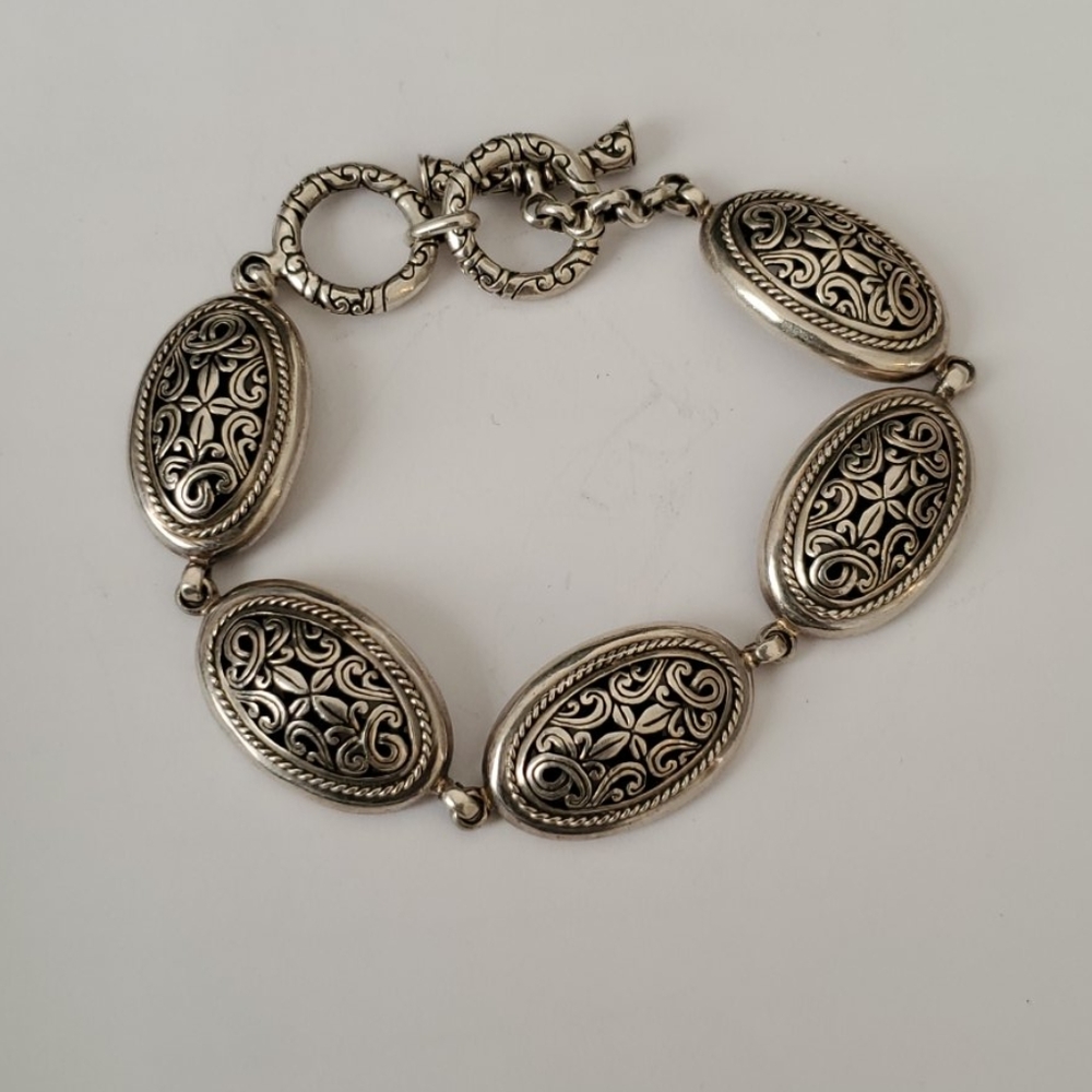 Kadek Hendra toggle link Sterling silver 925 bracelet